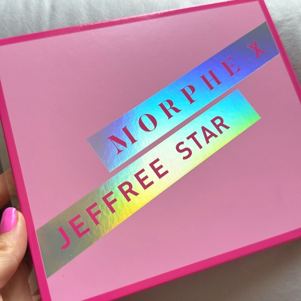 Jeffree star x MORPHE palette eyeshadow